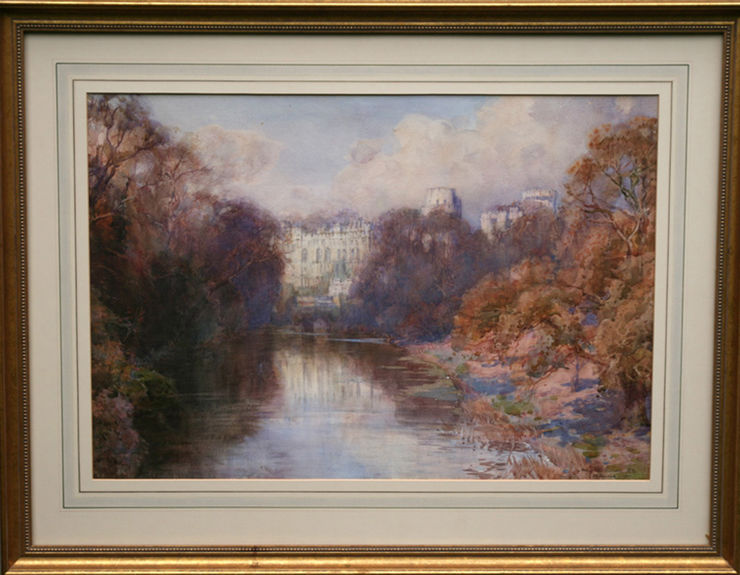 Henry Charles Brewer - Warwick Castle - Richard Taylor Fine Art