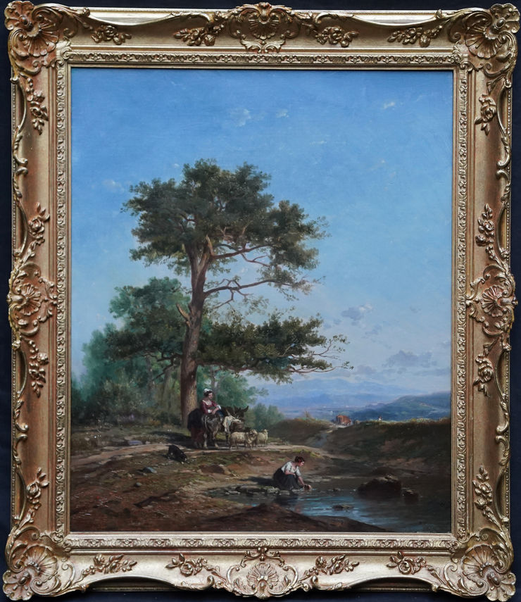 British Landscape by Henry Dawson at Richard Taylor Fine Art