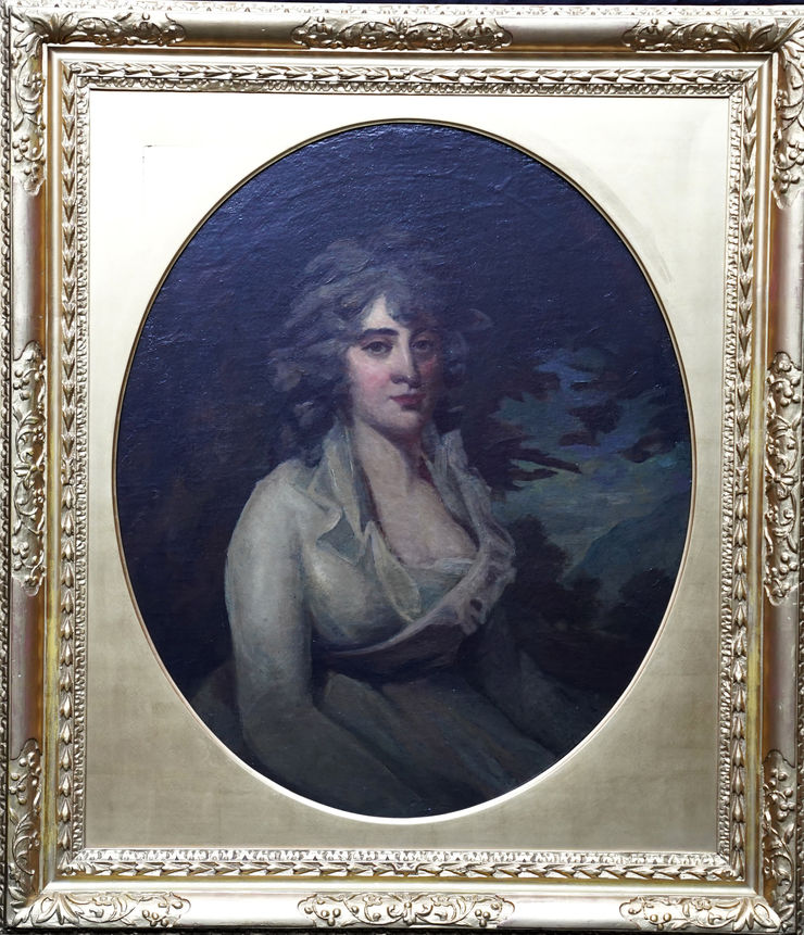 British Female Portrait by Henry Raeburn at Richard Taylor Fine Art