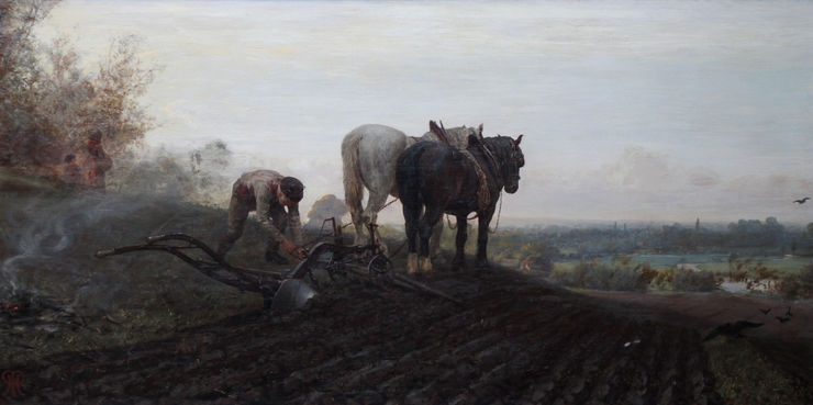 Victorian Horse Landscape by Henry Robert Robertson Richard Taylor Fine Art