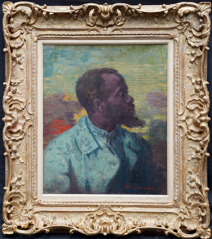 French Post Impressionist Soldier by Honore Cavaroc at Richard Taylor Fine Art