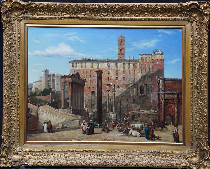 British art Rome Italy by Arthur John Strutt at Richard Taylor Fine Art