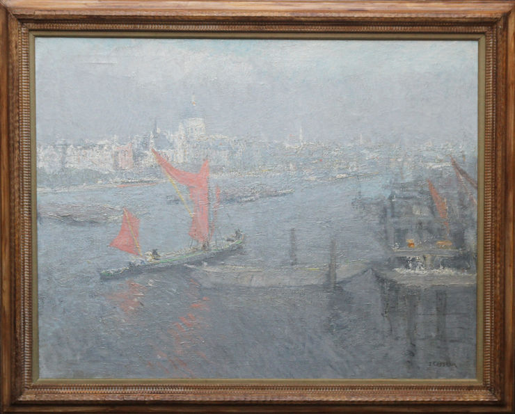 Post Impressionist London by Jacobus Cossaar at Richard Taylor Fine Art