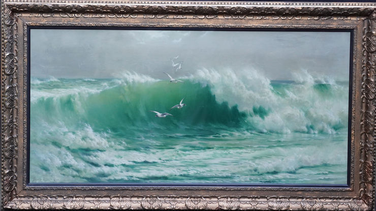 James Moore - Victorian Seascape -  Richard Taylor Fine Art