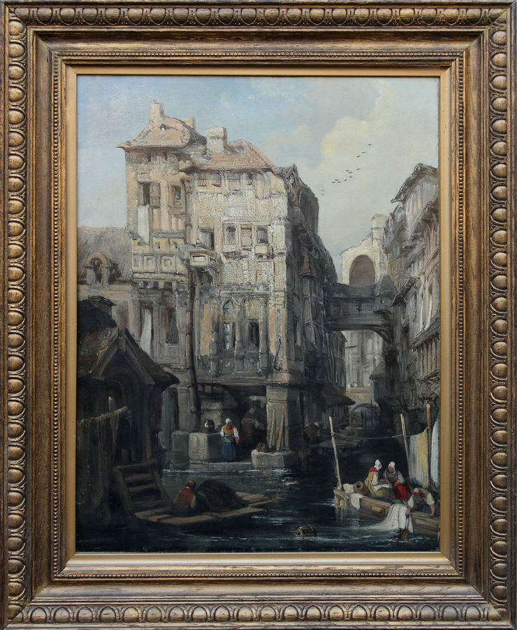 james holland - venice  -richard taylor fine art - frame