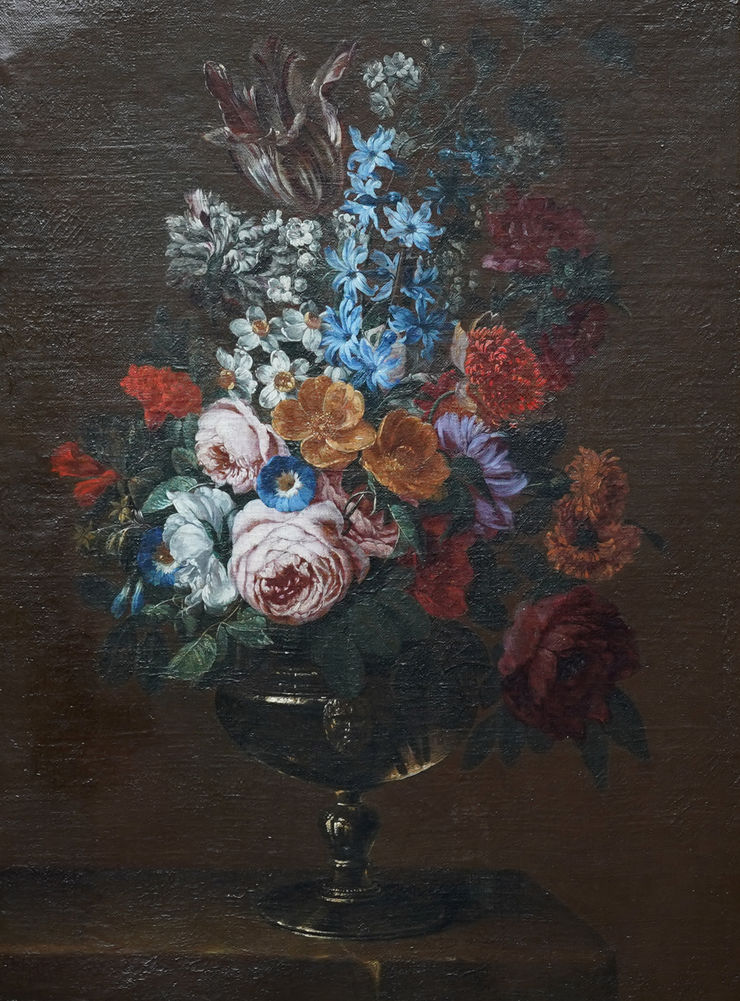 Jan van Huysum - Floral Bouquet with Narcissi -  Richard Taylor Fine Art