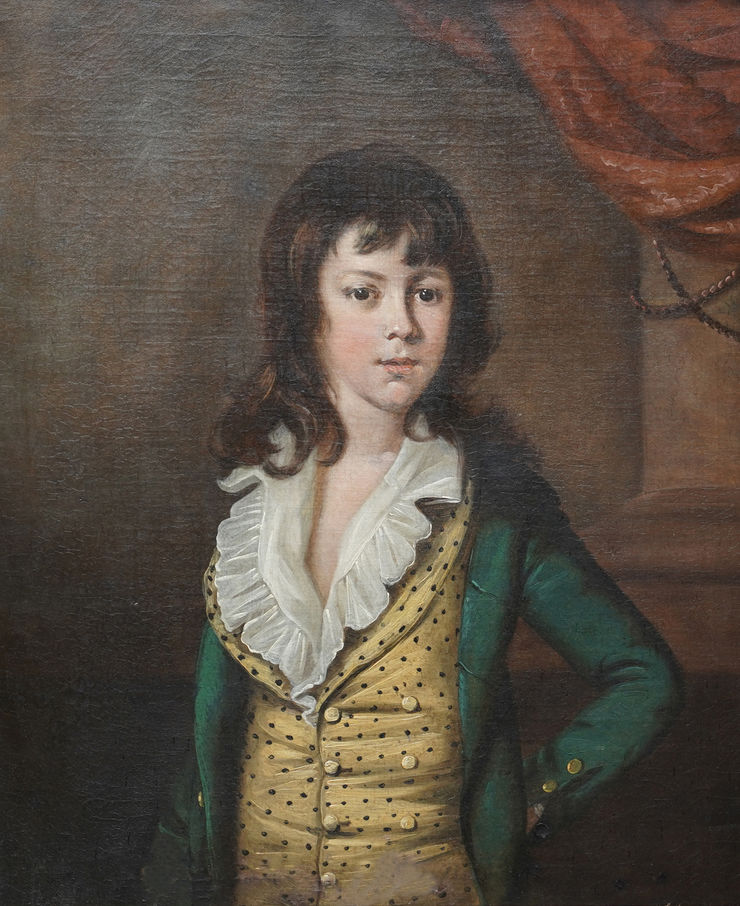 British 18th Century Portrait by John Berridge Richard Taylor Fine Art