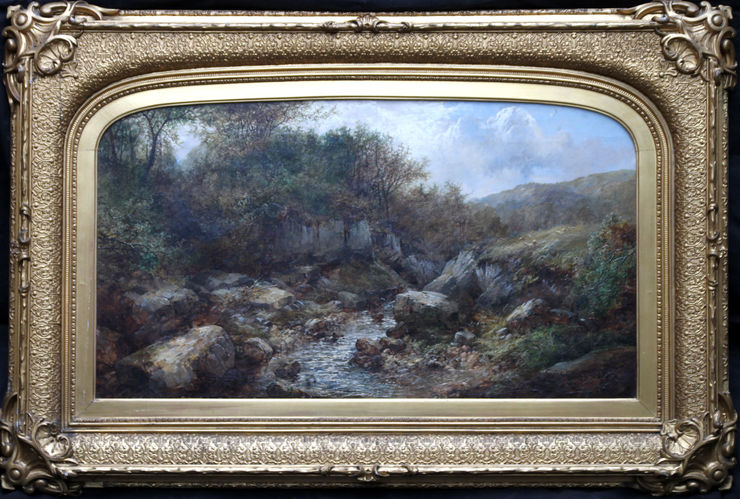 British River Landscape by John Brandon Smith at Richard Taylor Fine Art