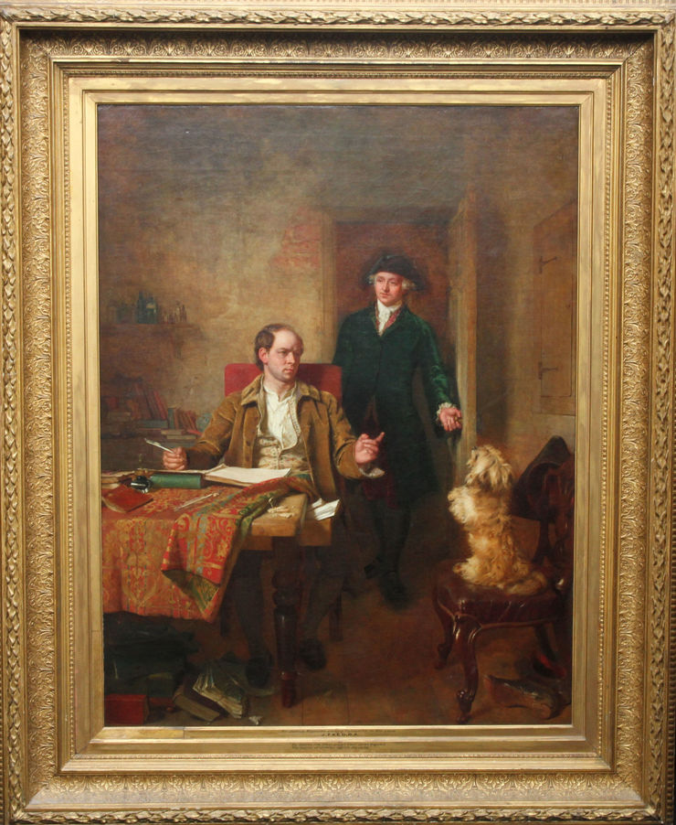 Exhibited British Victorian Art by John Faed at Richard Taylor Fine Art