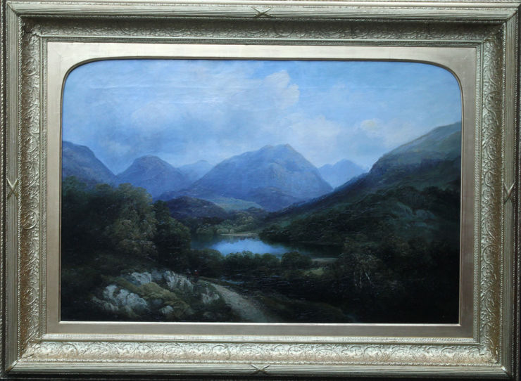 Scottish Argyllshire Landscape by John Knox at Richard Taylor Fine Art