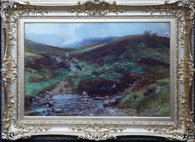Scottish Landscape by John McWhirter at Richard Taylor Fine Art