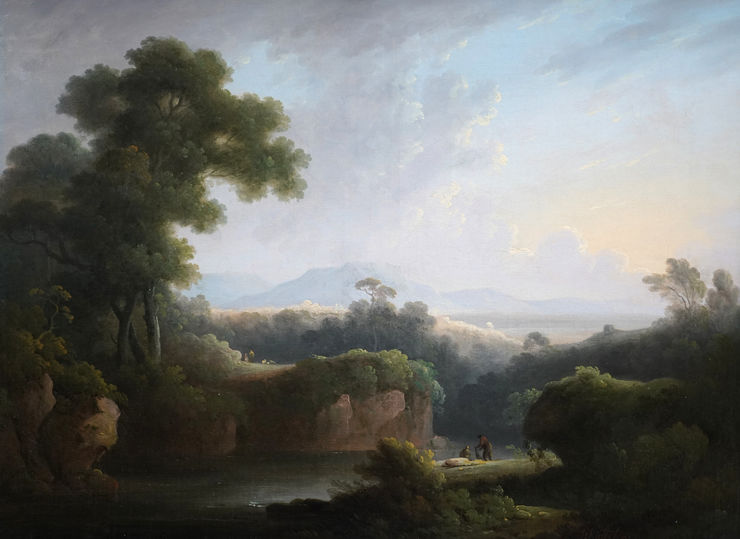 British Old Master Landscape by John Rathbone Richard Taylor Fine Art