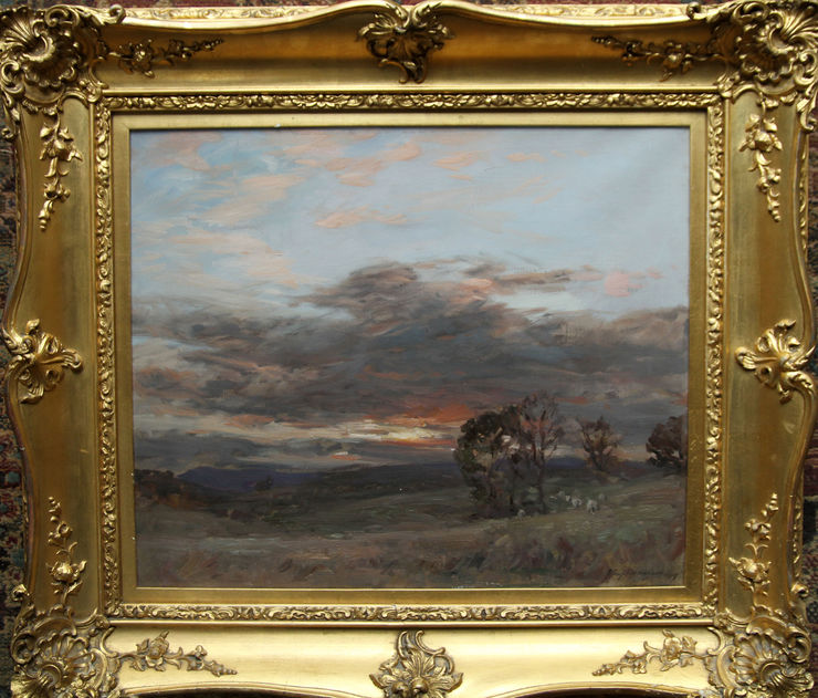 john campbell mitchell - aberfoyle - scottish artist -richard taylor fine art