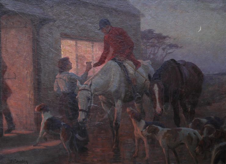 John Charlton - The End of the Day - Richard Taylor Fine Art