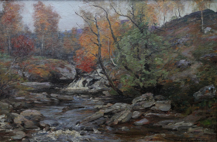 Autumn in the Glenn by Joseph Morris Henderson Richard Taylor Fine Art