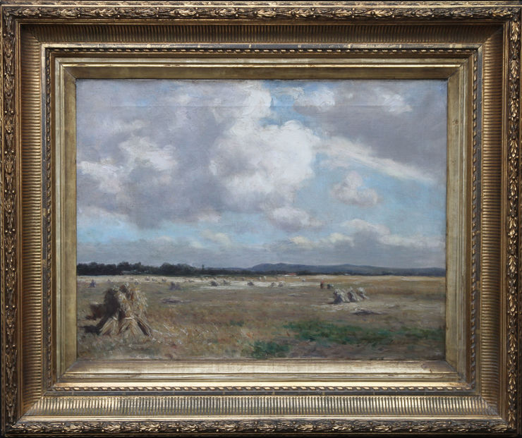 Harvest Time Stirling by John Henderson at Richard Taylor Fine Art