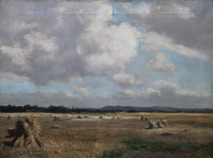 Harvest Time by John Henderson Richard Taylor Fine Art