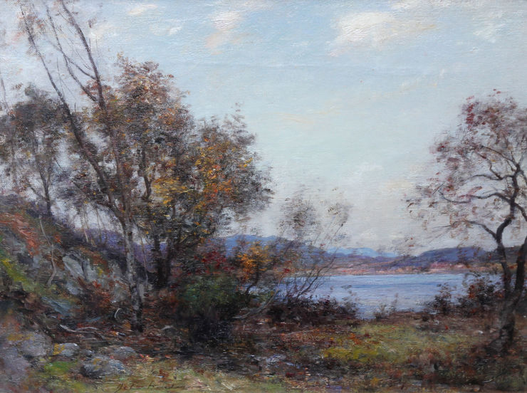 Scottish Loch Landscape by John Henderson Richard Taylor Fine Art