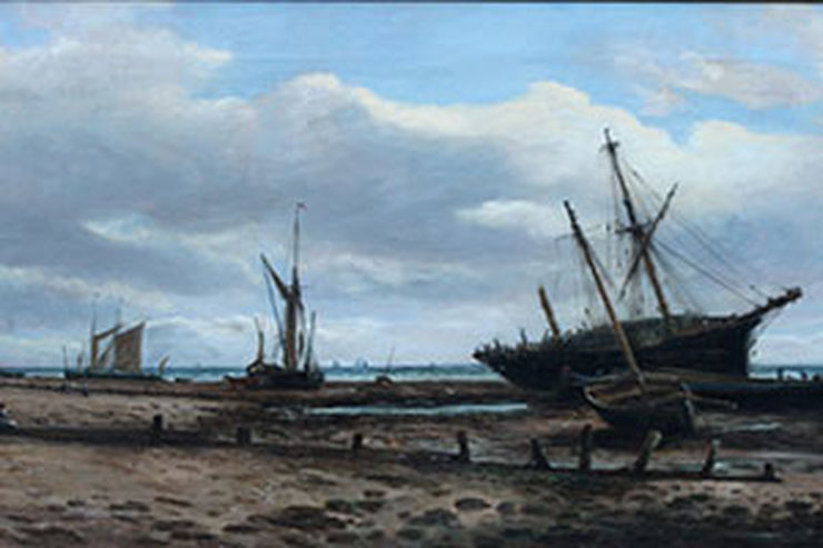 Ipswich Coastal Marine by John Moore Ipswich Richard Taylor Fine Art