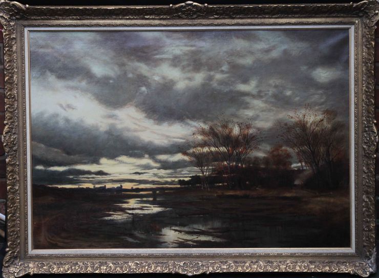 Scottish Glasgow Boy Landscape by John Reid Murray available at Richard Taylor Fine Art