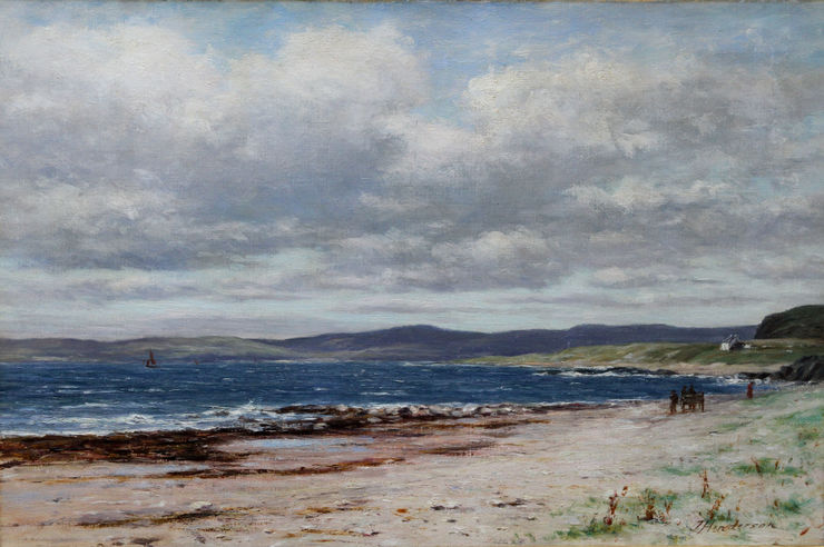 Kintyre from Arran Seascape by Joseph Henderson Richard Taylor Fine Art