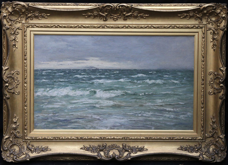 Clearing after the Rain Scottish Seascape By Joseph Henderson at Richard Taylor Fine Art