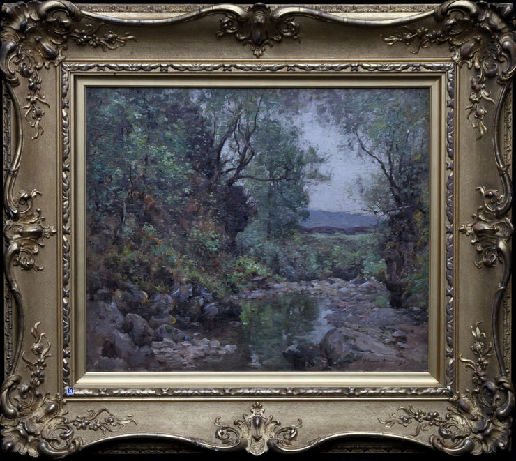 Scottish Impressionist Landscape by Joseph Morris Henderson at Richard Taylor Fine Art