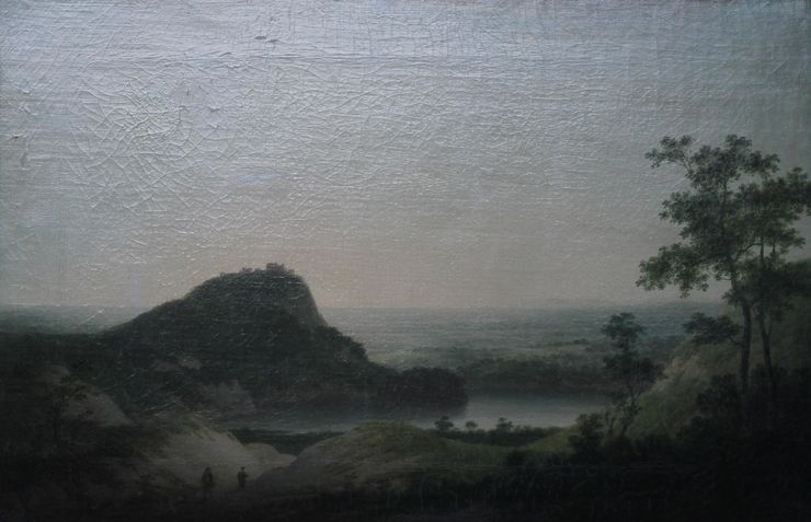 Joseph Wright of Derby - View in wales - Richard Taylor Fine Art