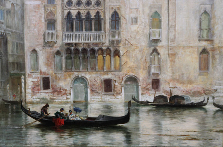 keeley halswelle - grand canal - venice richard taylor fine art