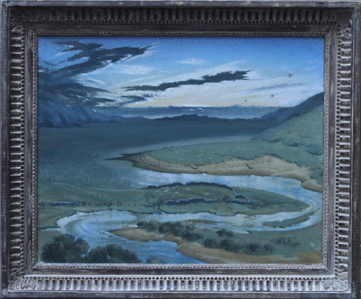 British River Landscape by Laurence Henry Irving at Richard Taylor Fine Art