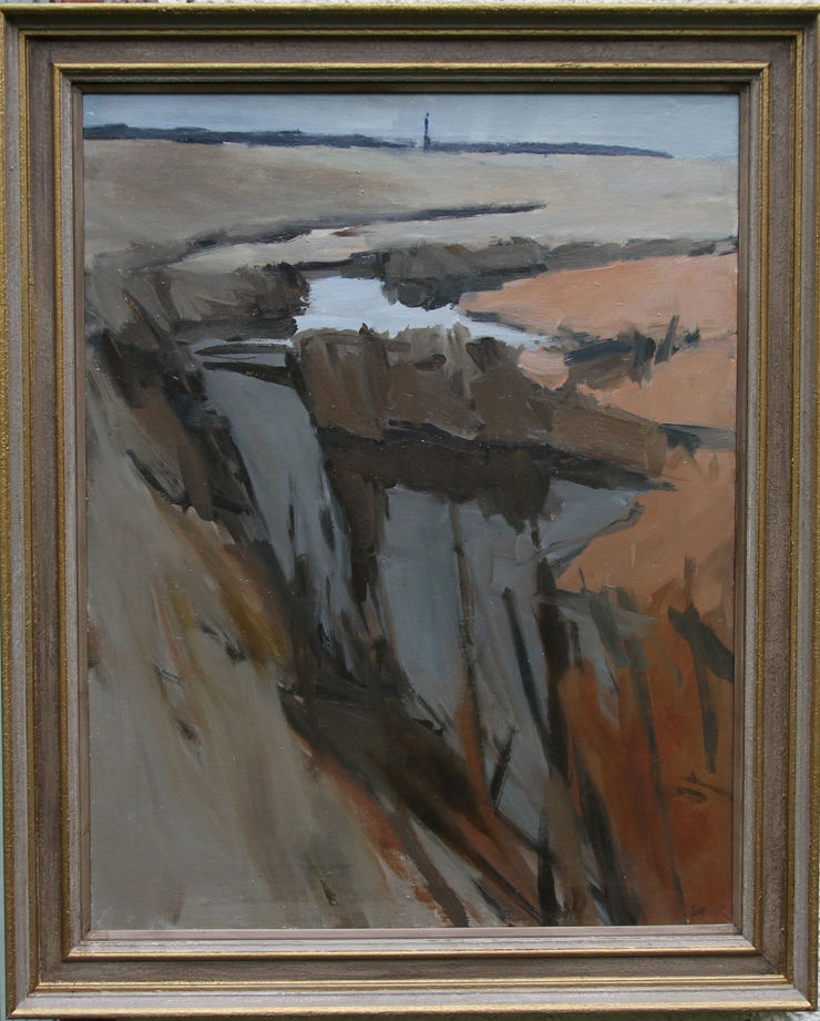 Essex Landscape by Lawrence Self at Richard Taylor Fine Art