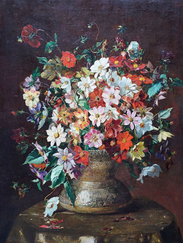 19th Century Floral by Mary Rischgitz Richard Taylor Fine Art