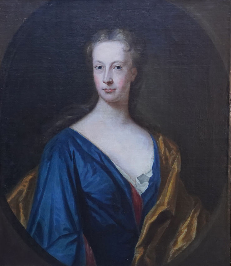 British Old Master Female Portrait by Michael Dahl Richard Taylor Fine Art