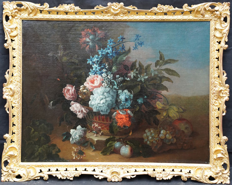 Flemish Floral by Jean Baptiste Monnoyer at Richard Taylor Fine Art