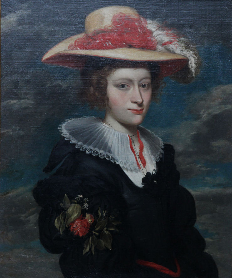 Ruben's Wife Portrait by Flemish Old Master Richard Taylor Fine Art