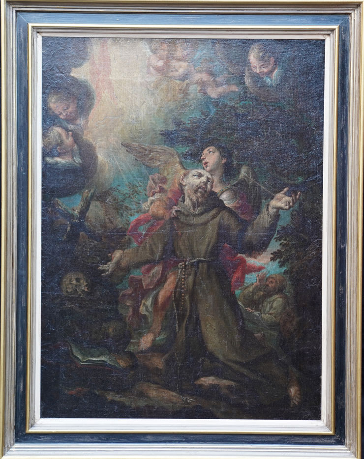 Saint Francis Religious Art by Dutch Old Master at Richard Taylor Fine Art