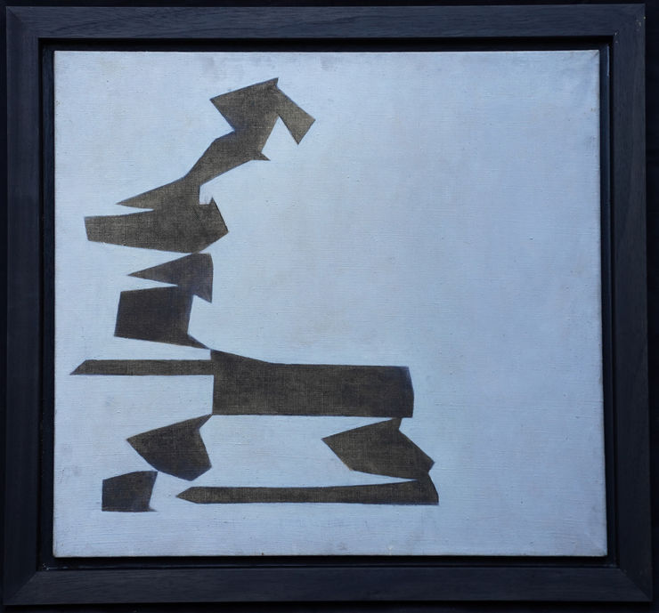 British Conceptual Abstract III by Penelope Ellis at Richard Taylor Fine Art