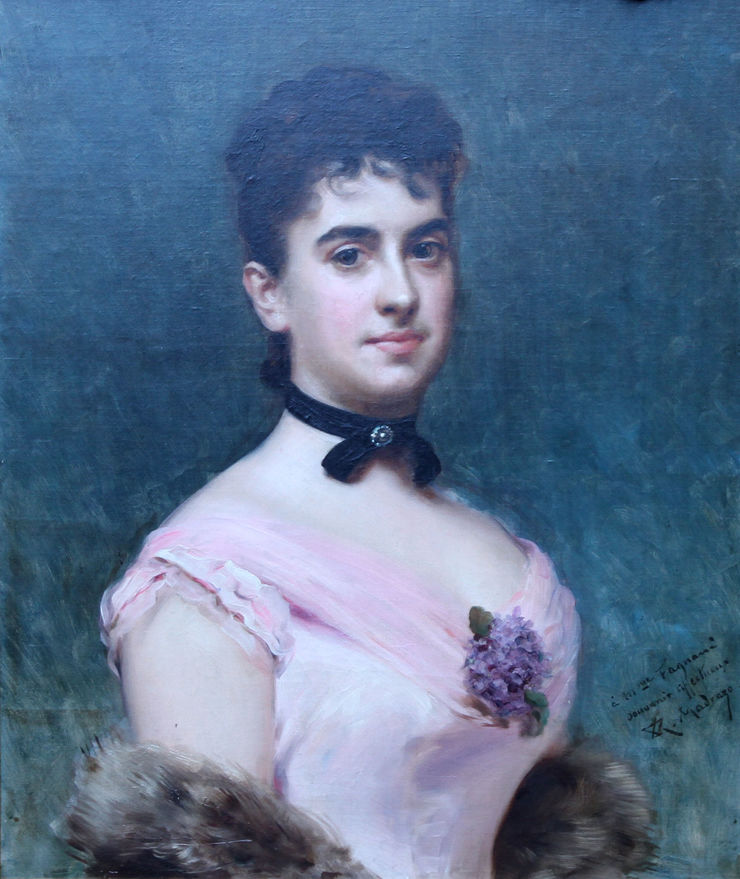 Nina Fagnani Portrait by Raimundo de Madrazo y Garreta Richard Taylor Fine Art