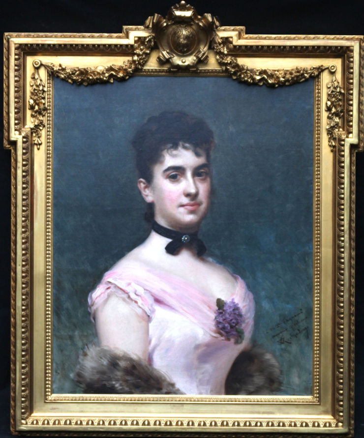 Nina Fagnani by Raimundo de Madrazo y Garreta at Richard Taylor Fine Art