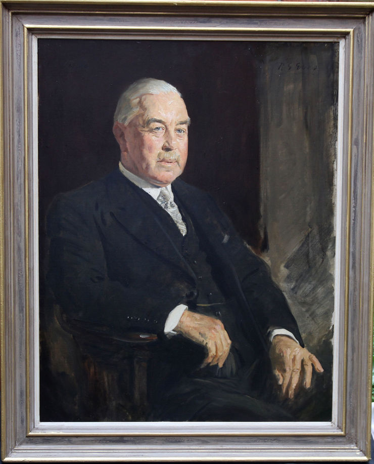 Reginald Grenville Eves A Portrait of a Gentleman at Richard Taylor Fine Art