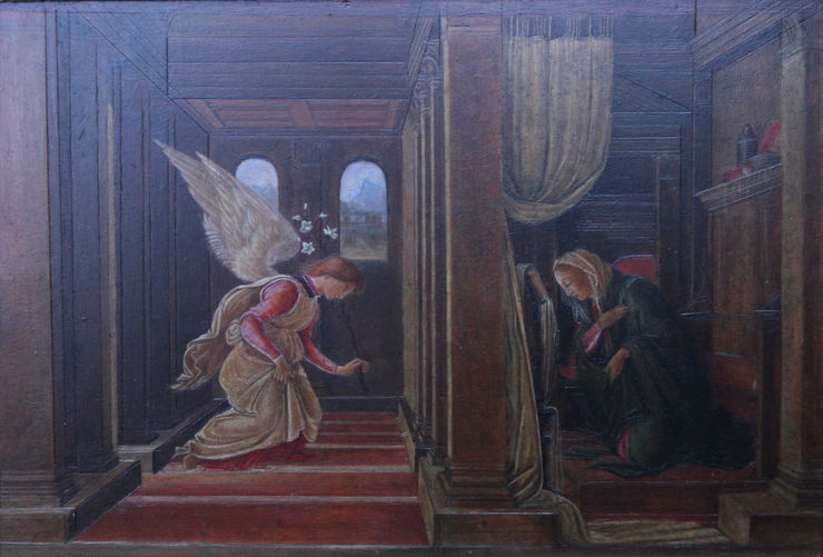 Victorian Pre-Raphaelite Oil Painting by Riccardo Meacci Richard Taylor Fine Art