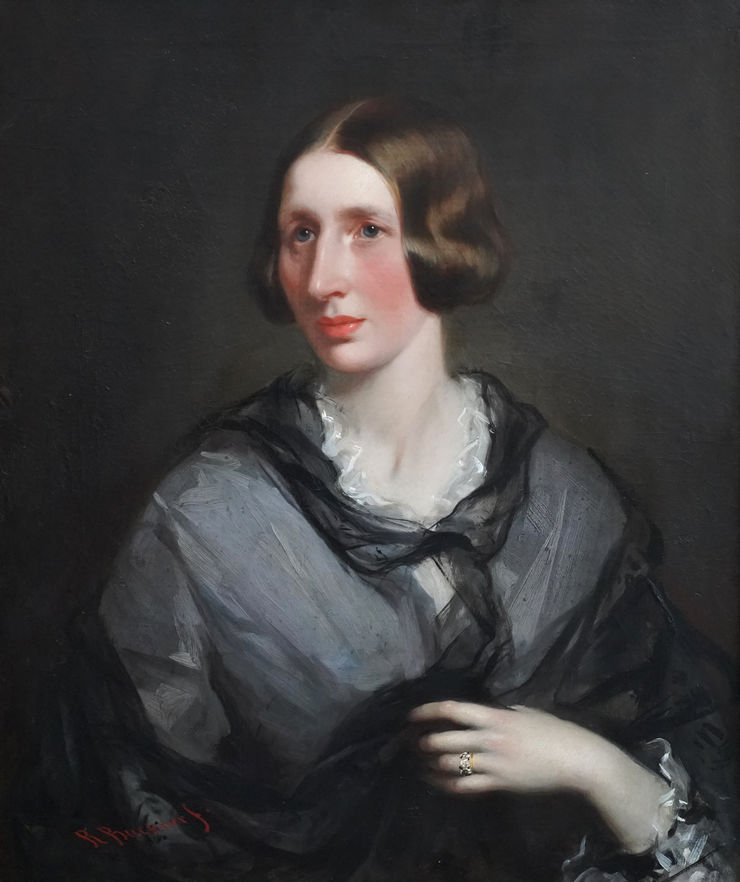 Richard Buckner - Portrait of Charlotte Julianna Jane Howard - Richard Taylor Fine Art
