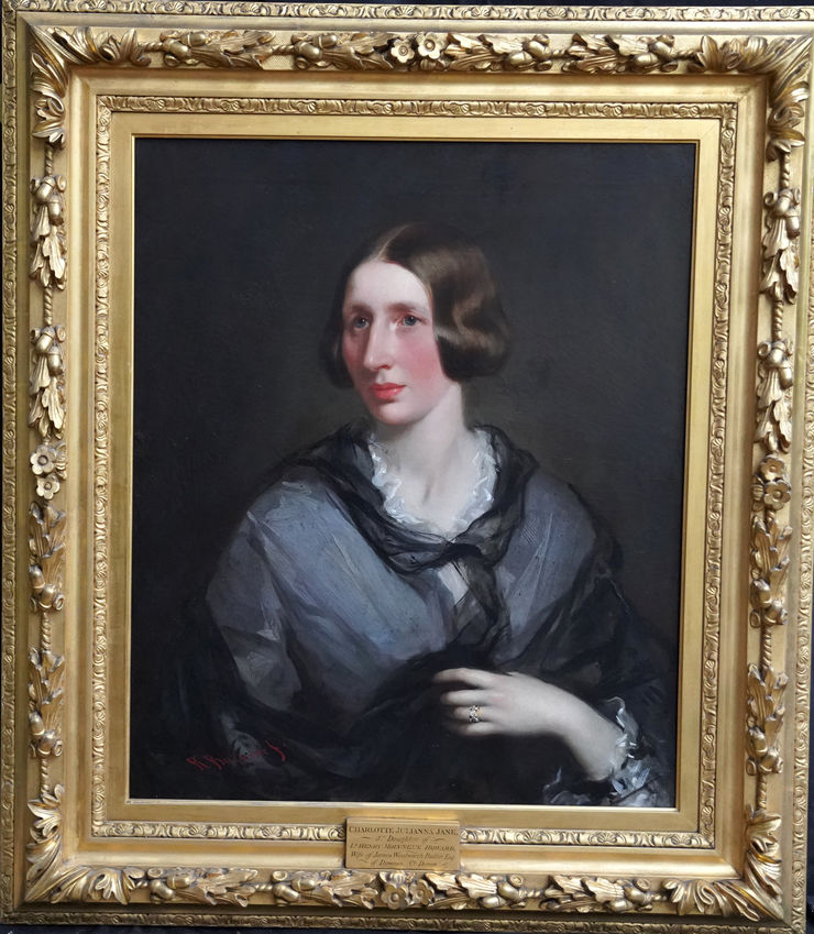 Richard Buckner Portrait of Charlotte Howard Richard Taylor Fine Art