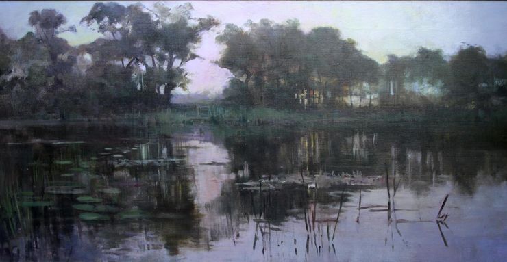 Robert Macauley Stevenson - Scottish Impressioist River Landscape - Richard Taylor Fine Art
