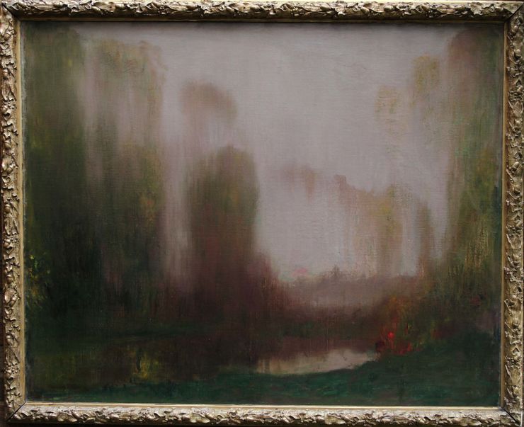 Glasgow Boy River Landscape by Robert Macaulay Stevenson at Richard Taylor Fine Art