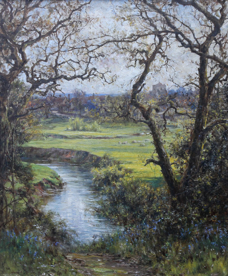 Surrey Landscape by Robert Morley Richard Taylor Fine Art