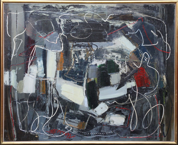 robert sadler - british fifties abstract  - richard taylor fine art