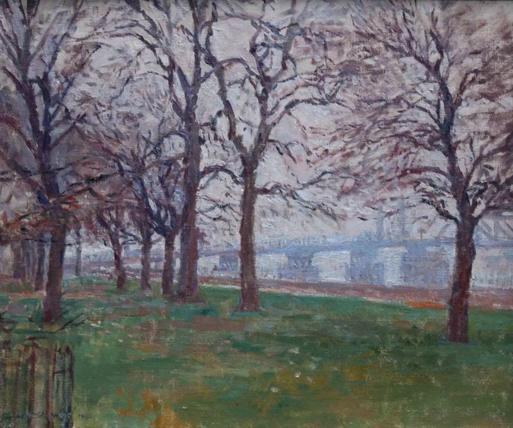 Battersea Park London 1945 by Rupert Shepherd Richard Taylor Fine Art