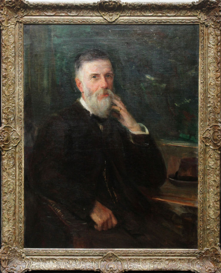 Scottish Edwardian Portrait of William Broom at Richard Taylor Fine Art