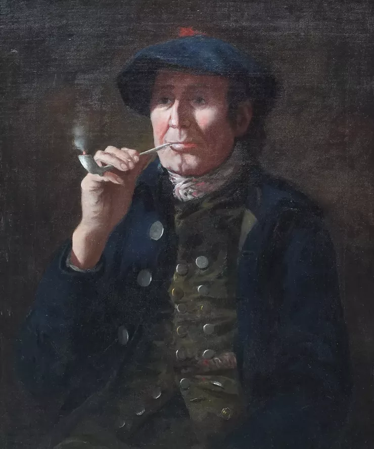 Old Master Portrait of Scottish Gentleman Richard Taylor Fine Art